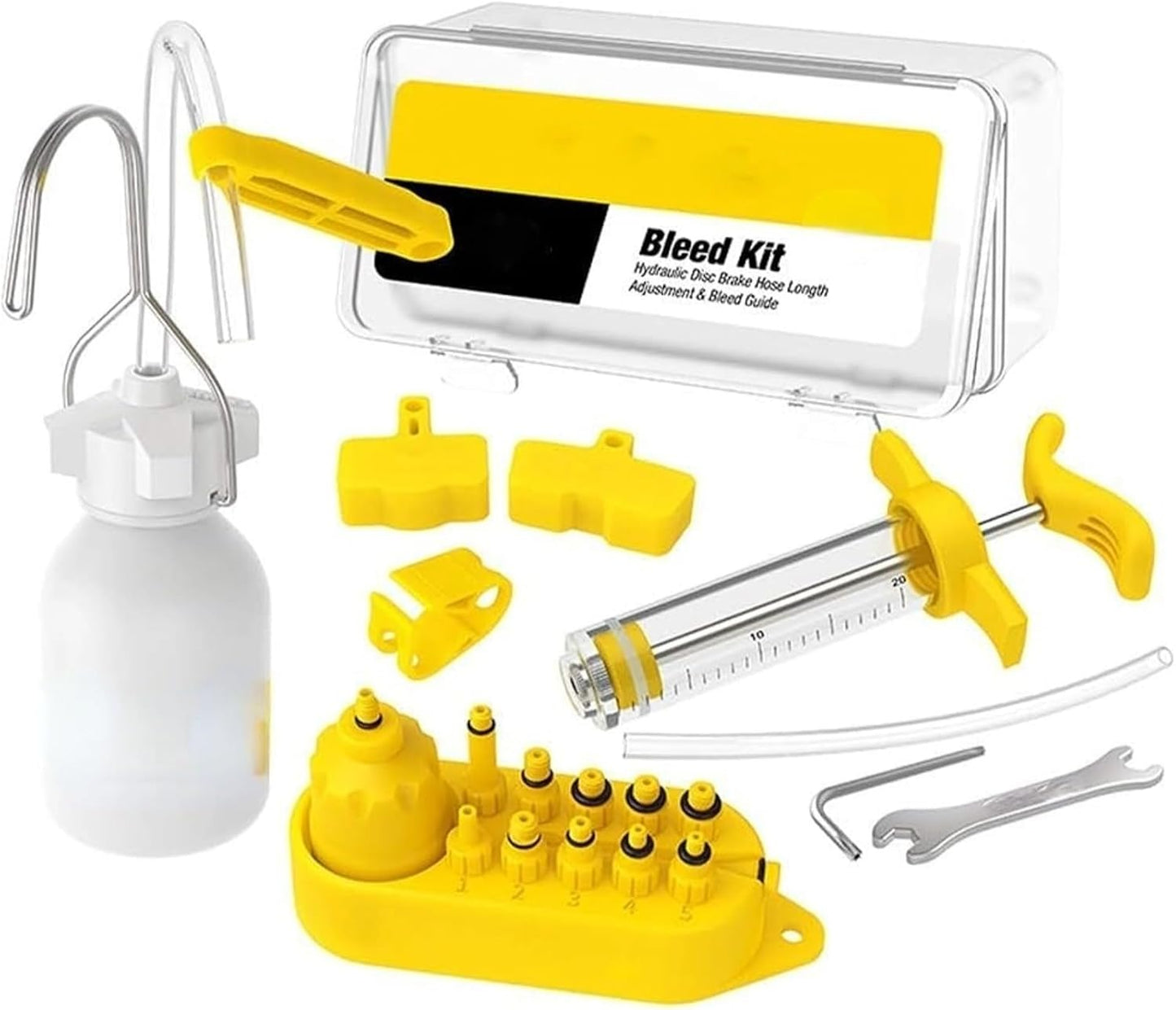 Professional Universal Hydraulic Disc Brake Bleed Kit Mineral Oil Repair Tool Bleeding of The Brake