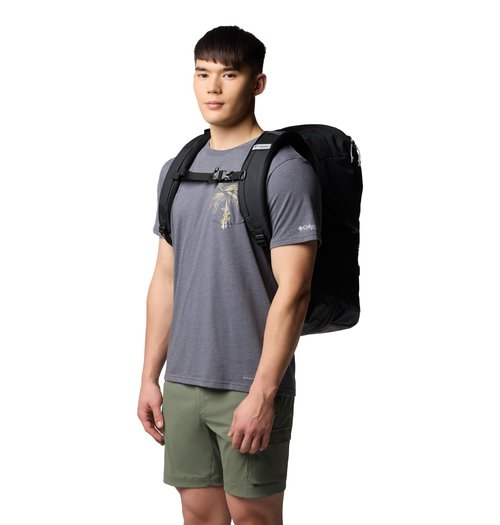 Columbia Unisex PFG Wild Cast Backpack, Black, One Size