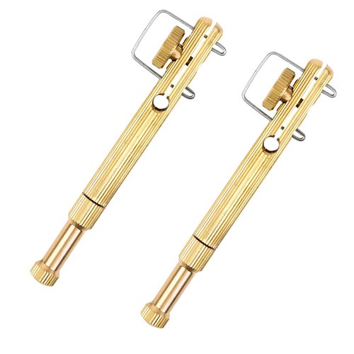 Fishing Line Hook Knot Tying Tool, Copper Practical Knot Line Tying Knotting Tool Portable Fast Fishing Tie Hook (2pcs)