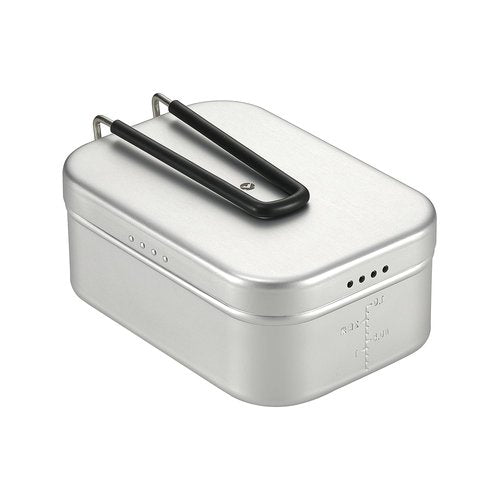 CAMPINGMOON Mess Tin 1.3L Aluminium Camping Cookware Extreme Thick S-2013