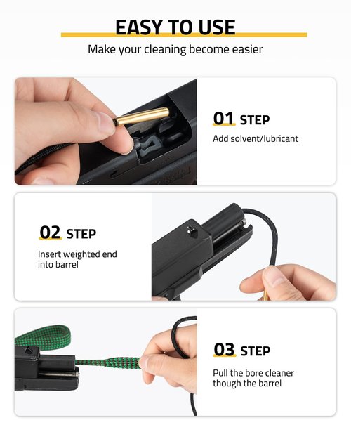 CVLIFE Gun Cleaning Kit for 9mm .223/5.56mm .38 .357 12GA, Gun Cleaning Mat with Brushes, Picks, Swabs, Patches, Oil Bottle, Gun Cleaning Supplies for Multiple Calibers