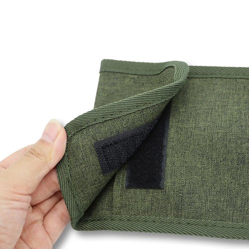 DraCra 2 Pack Tent Stakes Bag Camping Spikes Pegs Storage Organizer Sleeve Holder Protector Pouch Pocket for 8''-12'' Steel Nails Stake Ground Anchors Hammer Tents Camp Canopy Outdoor Hiking