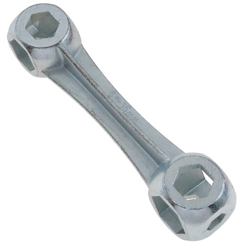 safycaby Bicycle Hexagon Wrench 10 in 1 Bone Shape Hexagon Wrench 6-15mm Hexagonal Wrench Bicycle Tool 1PCS