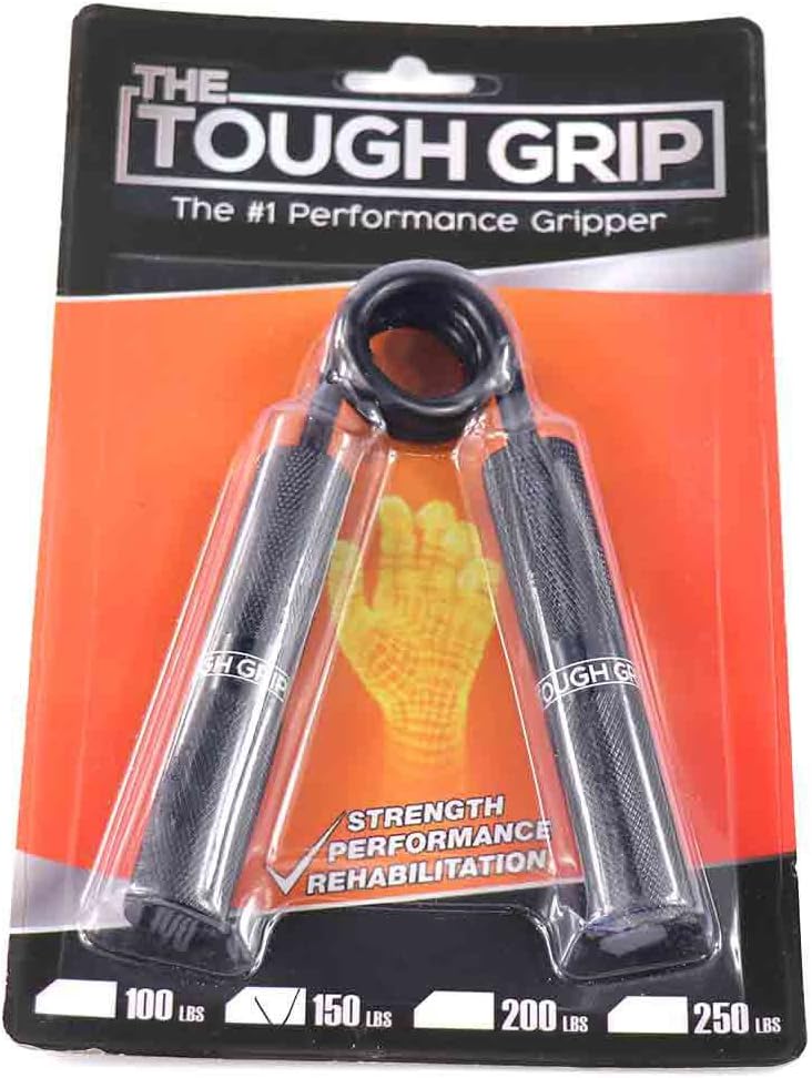 Metal Hand Gripper | for Hands Forearm Fingers Exercise Wrist Strengthener Grip and Arm Rehabilitation Perfect for Climbers Weightlifters Cross Fit and Athletes | 100 150 200 250 lbs