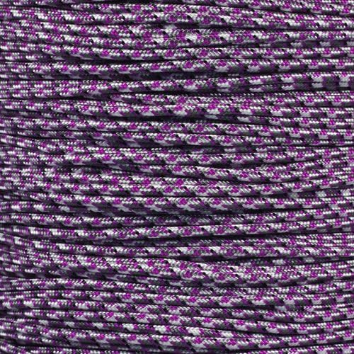 PARACORD PLANET | 275 LB Paracord Breaking Strength Tactical 5-Strand 3/32” (2.38) Thickness Parachute Cord Rope | 100 FT Hanks - Black