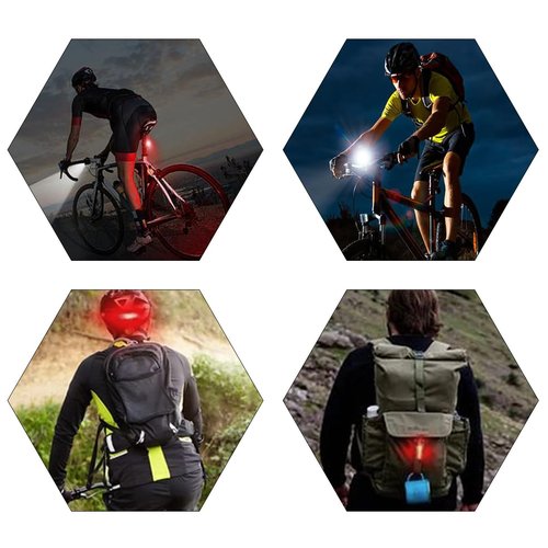 Bicycle Light Bright Bike Lights for Night Riding,Front Bike Light Rechargeable Bike Lights Front and Back,4+4 Modes LED Bike Light USB-C Rechargeable for Commute Road Riding