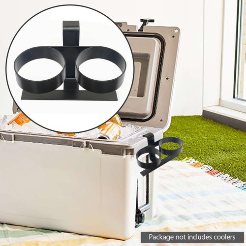 UISKEDS Cup Drink Holder Compatible with YETI and RTIC Coolers Beverage Mount Hardware Accessories, 1Pcs