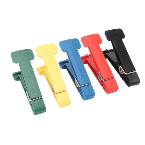 5PCS Pinch Clips, Different Strength Levels Graded Graded Pinch Pin Exerciser, Improved Grip Metal Springs for Hand Therapy