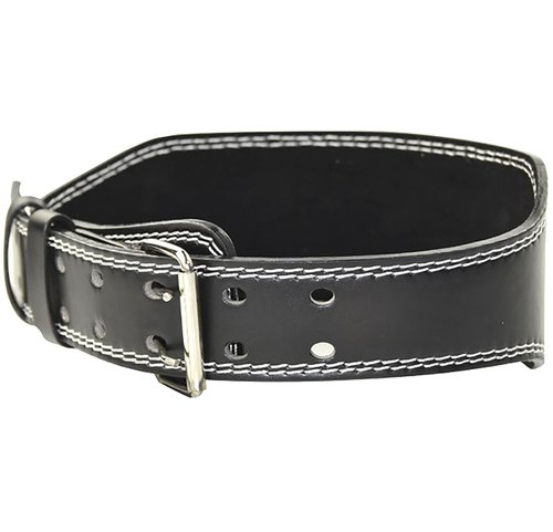 Weight Lifting Belts, PU Leather Blck 34 Inch to 38 Inch of Round Waist Adjustable Waist Belt for Weightlifting, Work Out, Sports and Exercise (Medium)