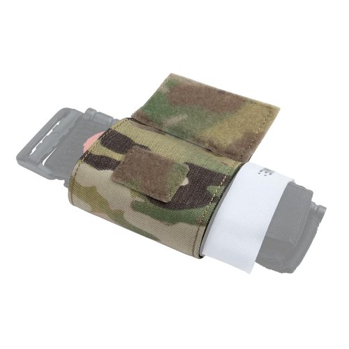 Elastic Tourniquet Holder Tactical Holster with Hook and Loop Universal for Tourniquet Kits (camo)