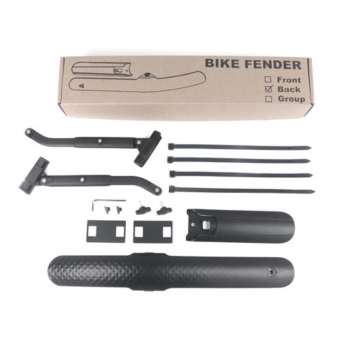 SUKOUSRAM Bike Fender Adjustable Bicycle Mudguard Universal Rear or Front Mud Guard Fenders for Mountain Road Gravel Bikes Full Cover Thicken & Widen,The Starry Sky