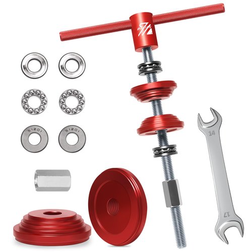 BUCKLOS Bike Headset Press-in Tool, Bottom Bracket Install Tool Kit, Bearing Press Tool, Bicycle Repair Accessories Suitable for Most Bike headsets and Some Press-in Bottom Brackets