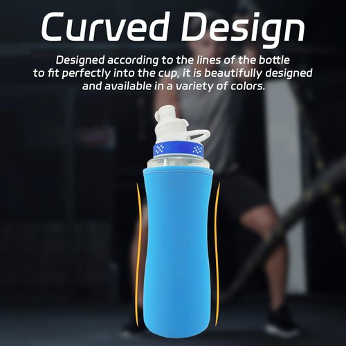 Cirkul Neoprene Insulated Water Bottle Sleeve - 2Pcs, 32oz, Blue