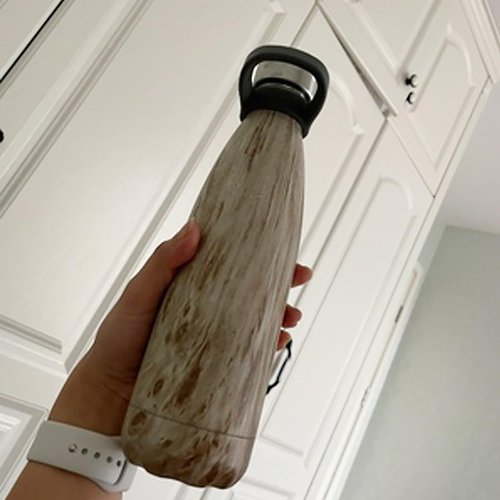 Bottle Handle for Swell, Compatible with Swell Water Bottles 9oz, 17oz, 25oz, Silicone BPA-Free, （Black）