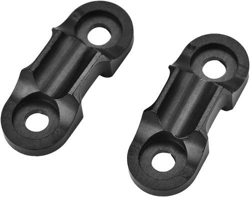 Brake Hose Guide Screw On Bicycle,C Clips For Hydraulic Brakes,2pcs Cable Guides Hook,Ultra Light Aluminium Alloy Brake Shift Cable Base Buckle Clip Cable Clips Aluminium Cable
