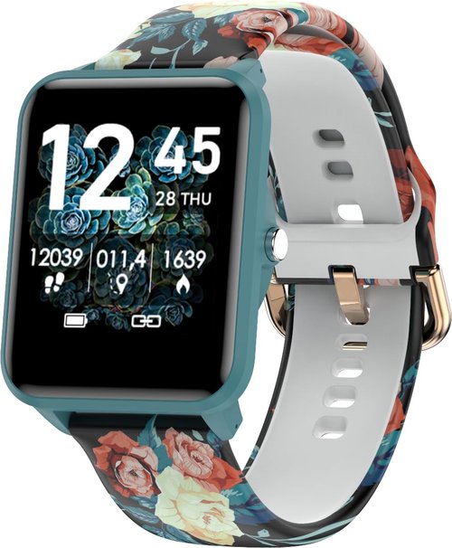 bemi Kix-m Smartwatch Fitness Tracker - Heart Rate Monitor, Blood Oxygen, Watches for Men, Watch,Smart Watch, Fitness，Sleep Tracking, r - 1.5 Inch Touchscreen IP68 Waterproof Women Men -Green