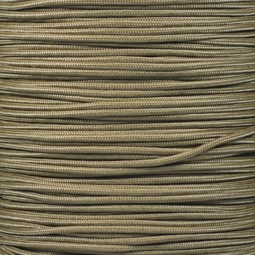 PARACORD PLANET | 275 LB Paracord Breaking Strength Tactical 5-Strand 3/32” (2.38) Thickness Parachute Cord Rope | 100 FT Hanks - Black