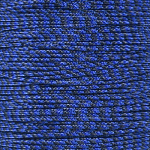 PARACORD PLANET | 275 LB Paracord Breaking Strength Tactical 5-Strand 3/32” (2.38) Thickness Parachute Cord Rope | 100 FT Hanks - Black