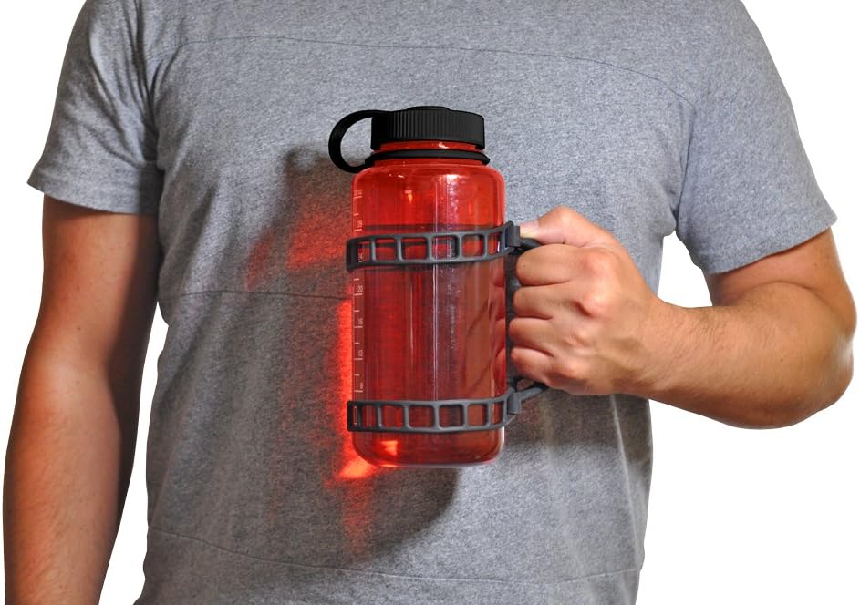 Seattle Sports Mug-It! Adjustable Universal Mug Handle Adapter for Water Bottles, Tumblers, Pint, or Jug