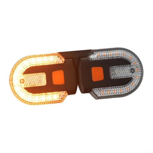 Smart Tail Light with Turn Signal, with USB Rechargeable Bright LED Safety , Remote Control Waterproof Turn Signal Light for Mountain Bike, Road