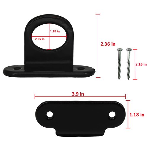 OKETHERMO Resistance Band Wall Anchor(3 PCS Black),Heavy Duty Resistance Bands Wall Mount,Adjustable Resistance Band Hooks,Wall Anchor for Resistance Bands for Home Gym Workouts