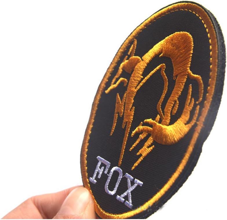 Military Morale Diamond Dogs and Metal Gear Solid Fox Patch (3pcs)