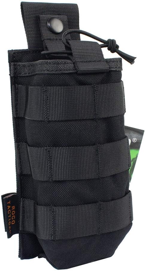 Tactical Radio Pouch - 1000D Tactical Molle Two Way Radios Holder Case for Walkie Talkies