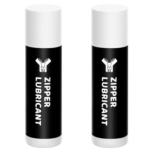 Shupakul 2 Pcs Hunting Zipper Wax Sticks-Portable Snap and Zipper Lubricant-Wax Snap and Zipper Lube for Hunting Clothes Ice Fishing Tents Blinds
