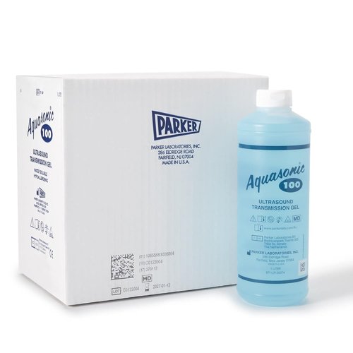 Aquasonic 26354 Ultrasound Gel, 0.25 Liter, Pack of 12