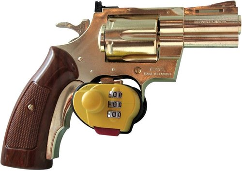 Bosvision 3-Digit Combination Trigger Gun Lock for Pistols, Rifles and shortguns…