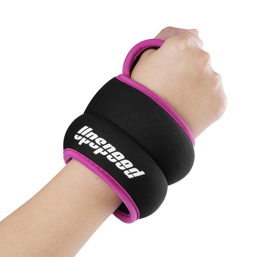 Wrist Weights with Thumb Loops Lock for Women Men, Set of 2, 0.5lb Each, Arm Ankle Weights Set for Walking Running Aerobic Weightlifting Gymnastic Aerobic Jogging Training Cardio - Purple