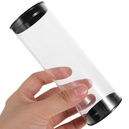 Happyyami 4pcs Box Golf Barrel Golfs Organizers Clear Golfs Ball Containers Portable Ball Case Golfs Case Plastic Tubes with Caps Golfs Ball Case Clear Tubes with Caps Golfing Supplies