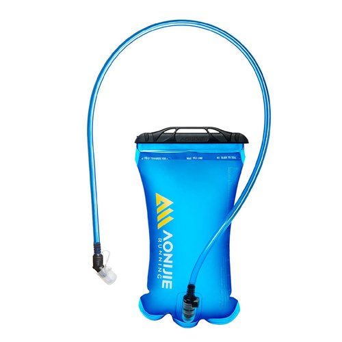 TPU Hydration Bladder, 1.5L, 2L, 3L Capacity, BPA Free, for Running, Hiking, Climbing, Cycling (TPU-1, 2L)