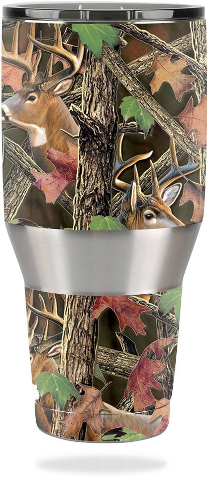 MightySkins Skin Compatible with Ozark Trail 40 oz Tumbler – Buck Camo | Protective, Durable, and Unique Vinyl Decal wrap Cover | Easy to Apply, Remove, and Change Styles | Made in The USA