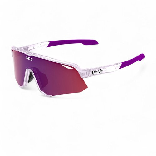 VELO Shades Cutter 2X1 – Phantom – Baseball/Softball Sunglasses – By Jax at The Bullpen Training (Purple, Sml Adlt/Youth)
