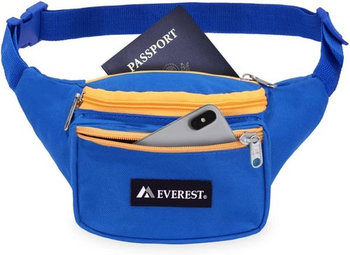 Everest Signature Coral Waist Pack - Stylish, Durable, One Size