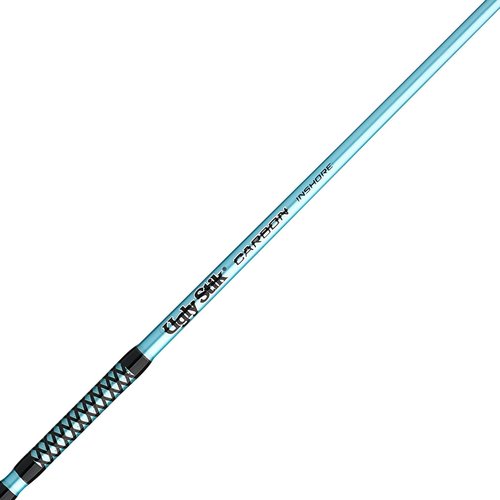 Ugly Stik 7'6" Carbon Inshore Spinning Rod, 1-Piece Fishing Rod, Medium Rod Power, 10-17 lb Line Rating, 1/4-1 oz Lure Rating