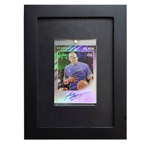 Sports Card Display Box,Trading Card Display Rack,Grading Card Display Box,Baseball Card Display Box,Comic Card Display Box,Game Card Display Box,UV Protective Frame,8“*6“(Black)