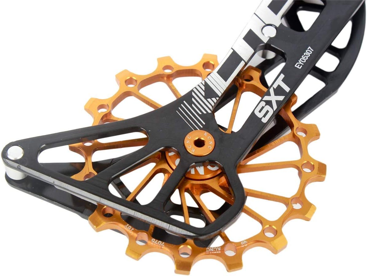 SXT Mountain E-Bike Bicycle Bike Oversized Pulley Rear Derailleur Cage OSPW for Shimano Deore XTR/XT/SLX M9000/M9050/M8000/M8050/M7000 11 Speed use