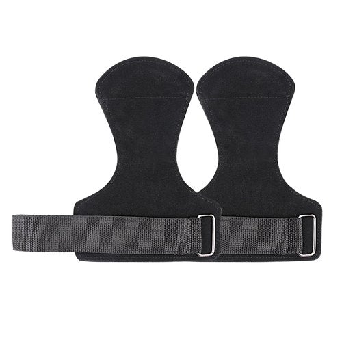 Weight Lifting Straps For Gym, Padded Wrist Straps For Weightlifting Deadlift Barbell Row Pull-up, Workout Straps Hand Lifting Grips for Men Women Hand Protection Microfiber Leather, Brown