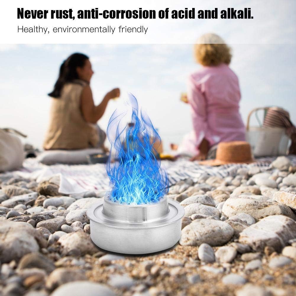 Portable Mini Alcohol Stove Outdoor Camping Stove, Lightweight Stainless Steel Spirit for Outdoor Camping Hiking Backpacking Picnic BBQ