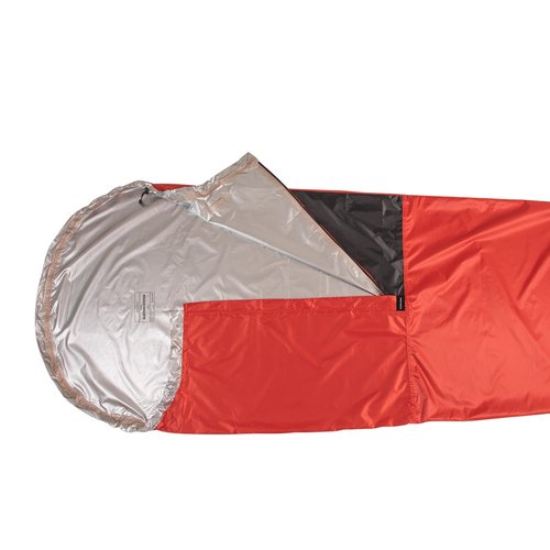 Sanmum Ultralightweight Bivy Sack, Ventilate Sleeping Bags - Compact, Lightweight, Waterproof, Reusable, for Adventure, Camping & Emergency (Red)