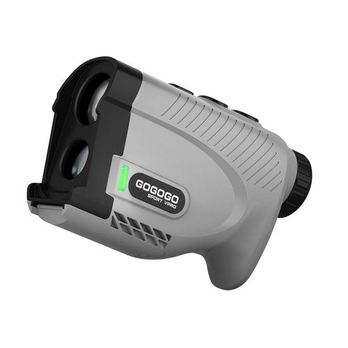 Gogogo Sport Vpro Gen 2 Golf Laser Rangefinder, Ultra-Clear Optics with 99% Transmission Lens OLED Display, Dual Power Sources, FlagLock/Slope/Magnetic/Lightweight (Gen 2)