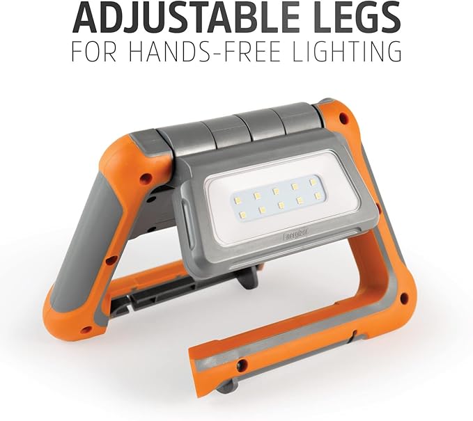Energizer Rechargeable LED Lantern, Bright Multi-Panel Work Light, Water-Resistant Camping Lantern, Micro-USB Charging Cable, Pack of 1