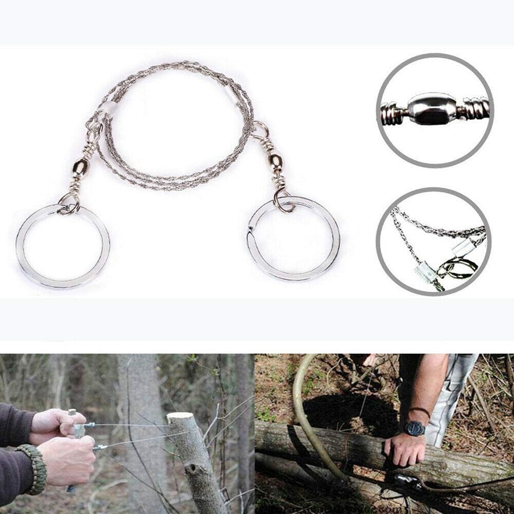 NUCALASurvival Fire Starting Molle Bag Fatwood Ferro Rod Saw Emergency Camping Hiking Fishing Bushcraft Outdoorsman Kaeser Wilderness Supply (Olive)