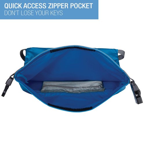 Lewis N. Clark Locking Backpack, Teal, One Size