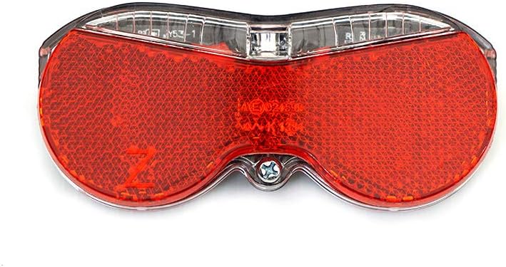 Vincita Rear Carrier Light 3 Super Bright Red LED, Quick-Release with Batteries for Bicycles & Bikes