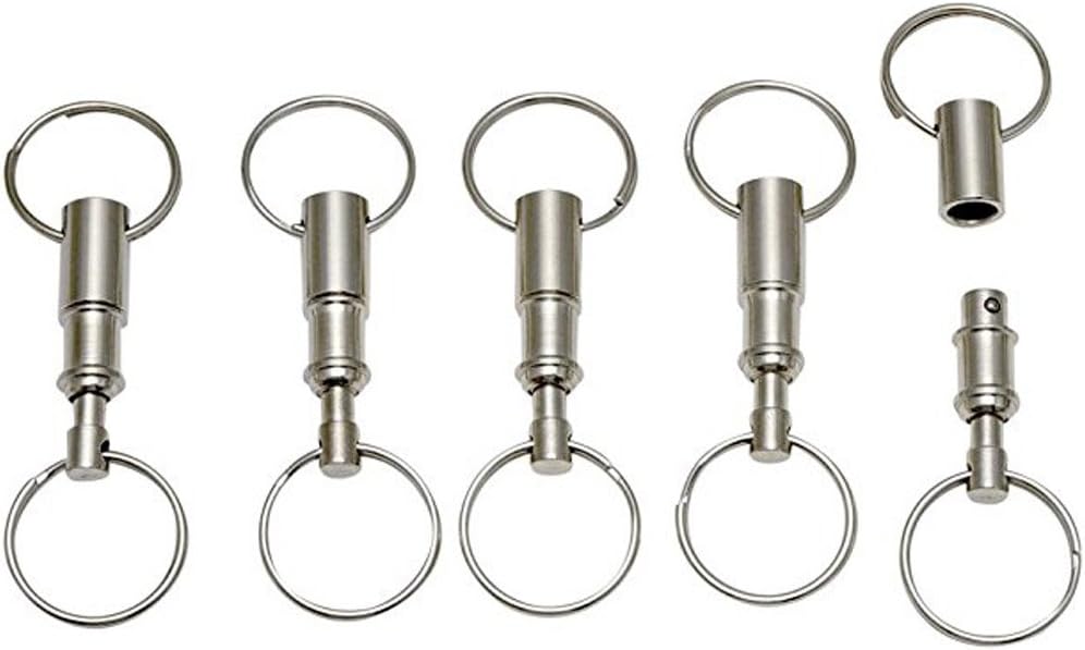 Quick Release Pull Apart Valet Keychain Accessory Detachable for Convenience　Outdoor Sports Tool(G)