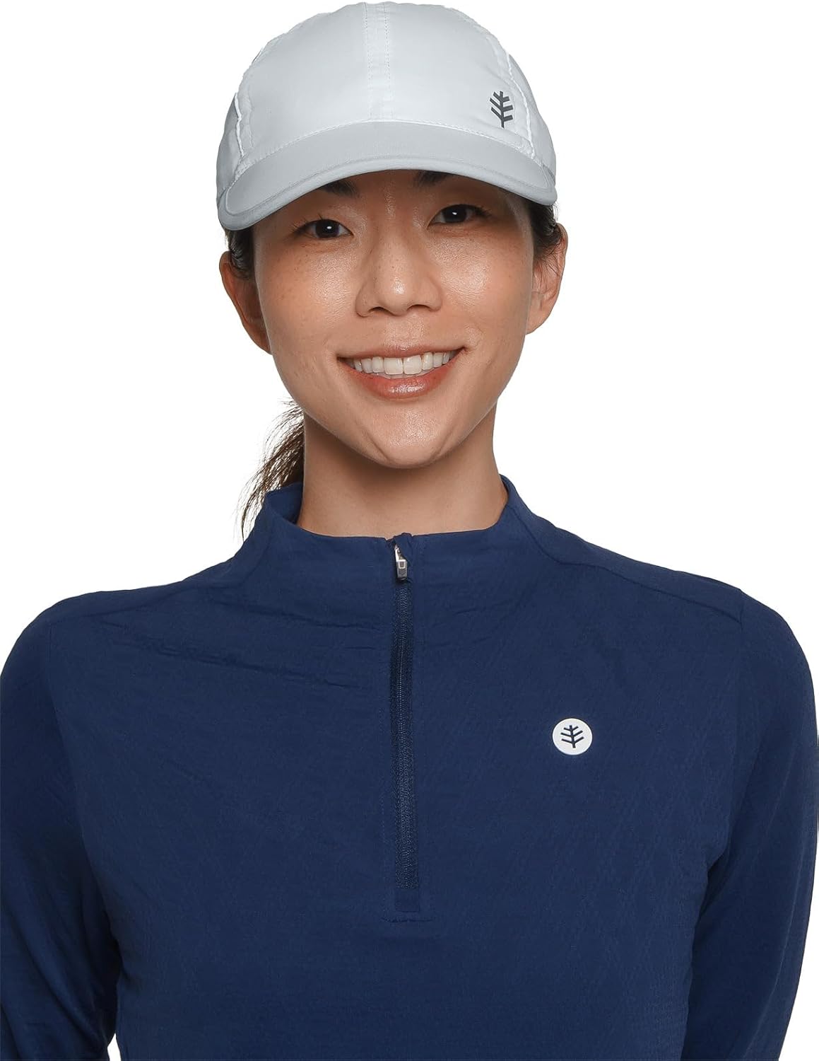 Unisex Sports Cap - UPF 50 Sun Protective - Reflective Logo - Lenny