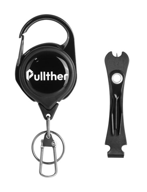 pullther fishing Fishing Knot Tying Tool, Multifunctional Fly Fshing Nippers,3 in 1 Fly Fishing Line Cutter with Retractor